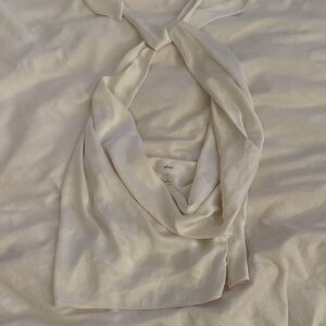 Wilfred Ivory Silk Garment